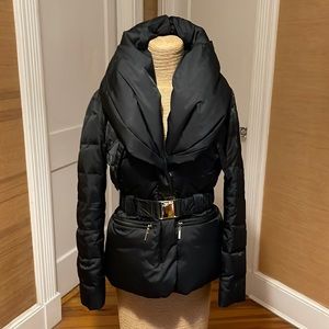 Laundry by Shelli Segal Down Jacket with Convertible Collar/Hood